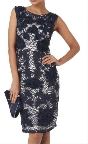 Bnwt phase eight navy - phase, navy/blanc