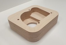 Baltic birch plywood plinth for Thorens TD 184