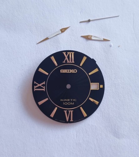 Seiko watch hands - and, face