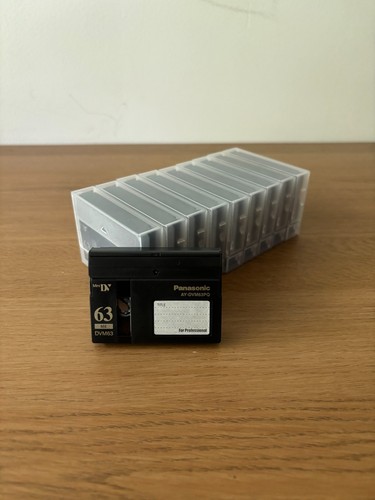 Pack panasonic mini dv - pack, 10
