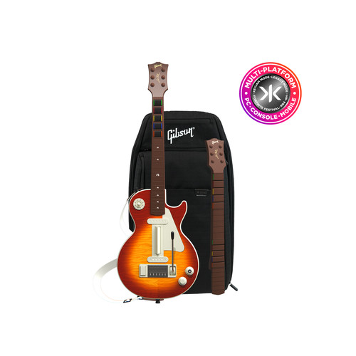Crkd gibson les paul - gibson, cherry