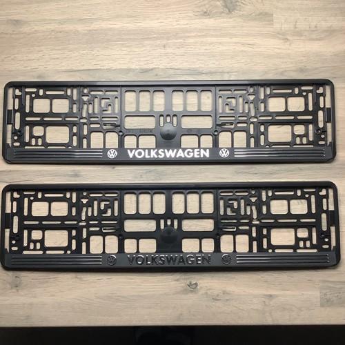 Volkswagen car number - 3d,