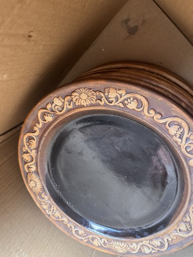 Quantock studio pottery plate - quantock,