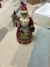 Jim Shore Santa Figurine Heartwood Creek High Grace At Christmas time