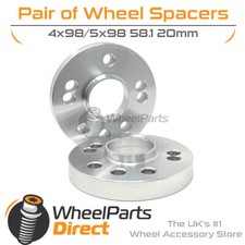 Wheel Spacers (2) 4x98/5x98