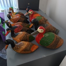 Job Lot of 12 Wooden African