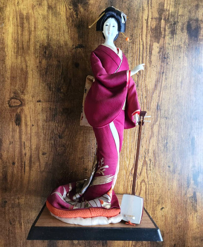 Vintage japanese oyama doll - vintage,
