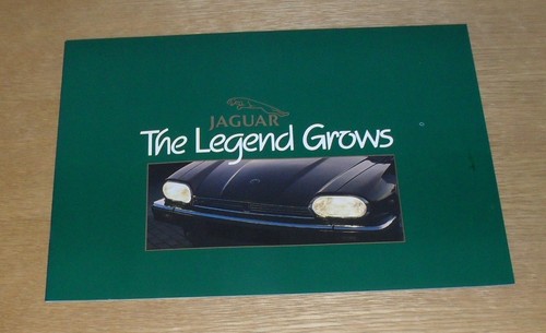 Jaguar xjs brochure 1984 1985 - jaguar,