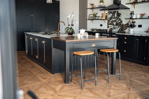 Wooden lab stool metal - lab,