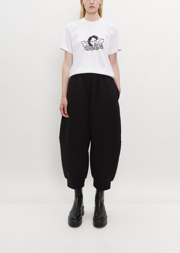 Black simone rocha sweatpants - black,