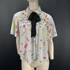 ZARA White Short Sleeve Blouse