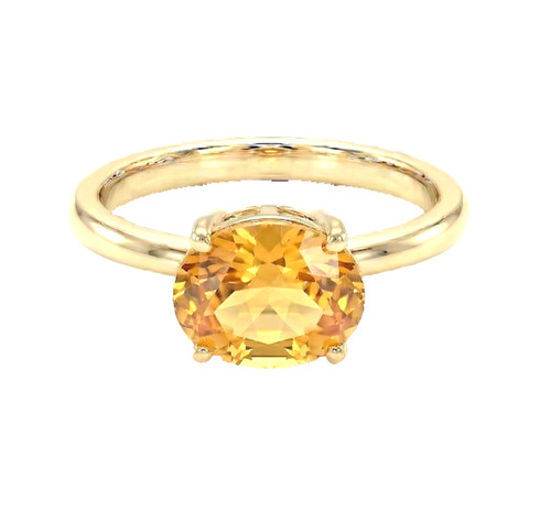 Carat natural yellow - 1.10,
