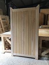 Wooden Garden Gate Side Access Gates Flat Top New Modern Design The Cottage Gate