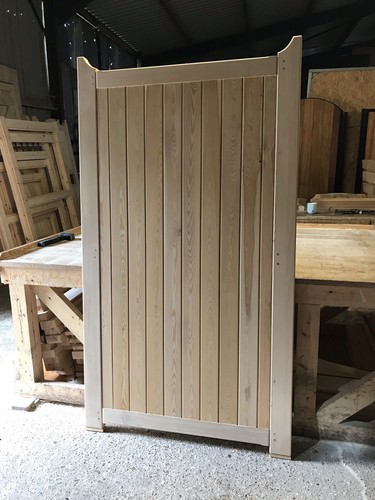 Wooden garden gate - side, access