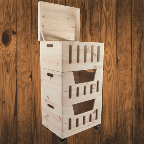 Tier wooden vegetable - 3, food