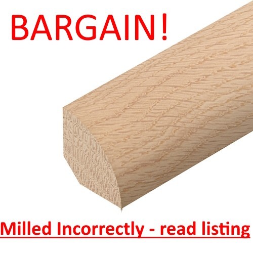 Oak quadrant trim quad - oak,