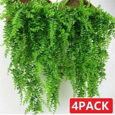4 Artificial Hanging Plants