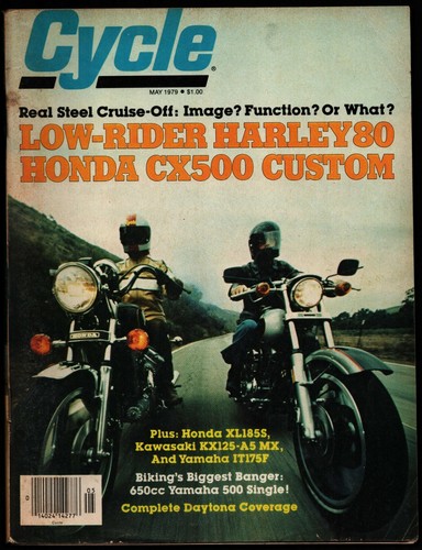 May 1979 cycle magazine honda - may,