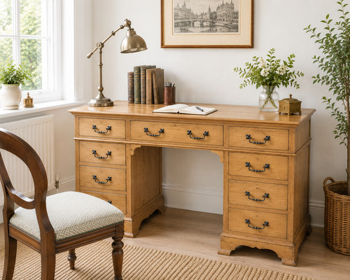 Victorian satinwood pedestal - satinwood,