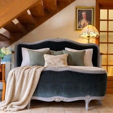 FRENCH LOUIS DOUBLE BED FRAME