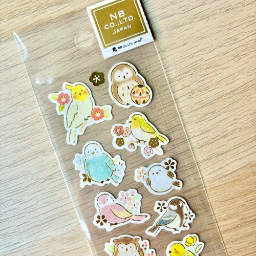 Japan kawaii bird stickers - kawaii,