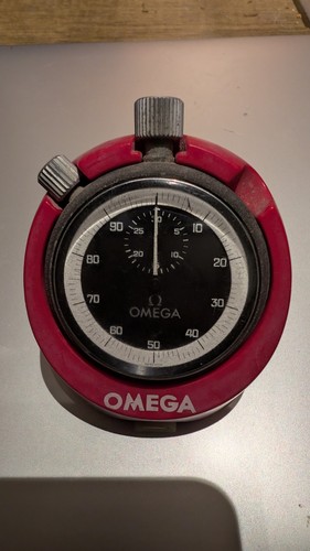 Vintage old omega stopwatch - old,