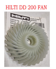 Hilti diamond core drill DD200 fan / armature fan