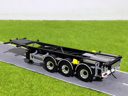 Container trailer for swapbody - for,