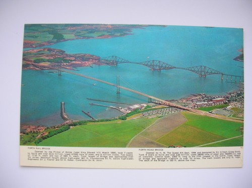 Forth rail bridge and - rail,