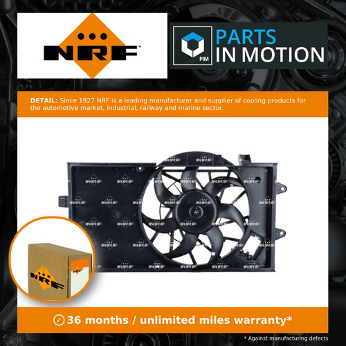 Radiator fan fits vauxhall - fan,