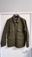 FILSON MACKINAW WOOL CRUISER JACKET XL FOREST GREEN