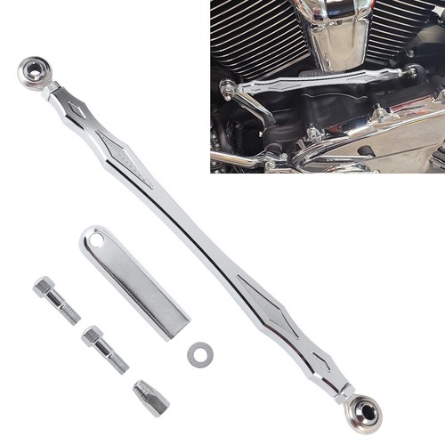 Chrome gear shift linkage - shift,