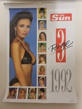 1992 Sun Page 3 Girl Calendar