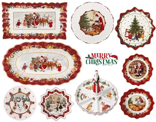 Villeroy boch plates with - &,
