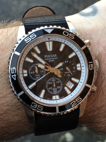 Pulsar vd53 quartz sports - vd53,