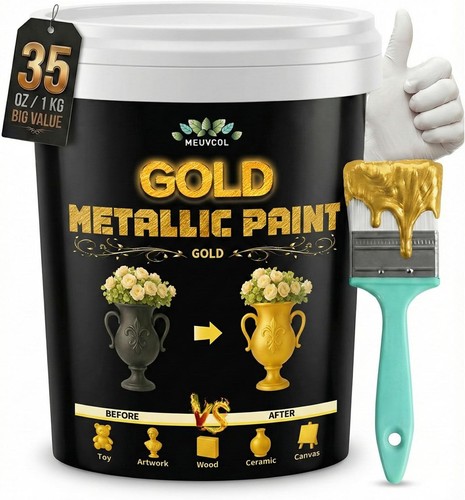 Meuvcol gold paint - meuvcol, paint,