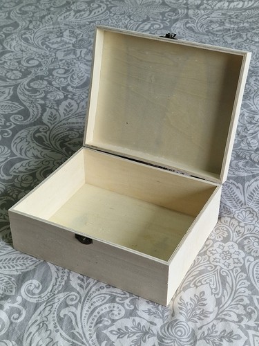 Wooden box blank birch - blank.,