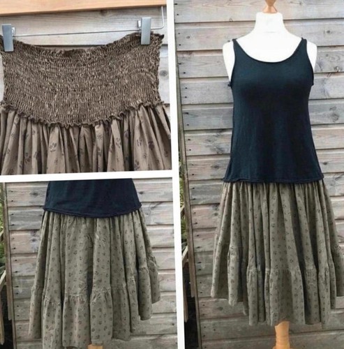 Khaki brown silk - khaki,