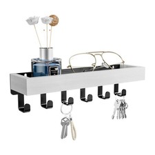 Rustic Wall Key Rack 6 Hooks