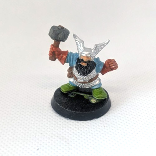 Wfb advanced heroquest dwarf - wfb,