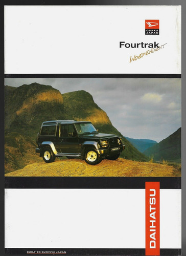 Daihatsu fourtrak independent - fourtrak,