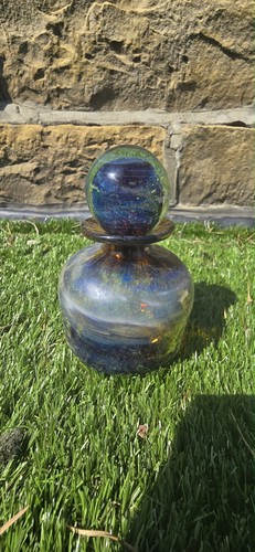Mdina art glass perfume - glass, bottle