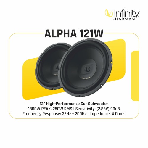 Infinity car speakers - |, alpha