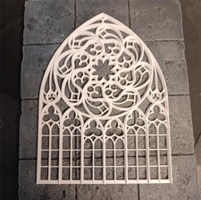 1:12 Scale Dolls House Miniatures Vintage Victoria Windows Unpainted Accessories