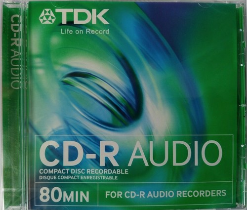 Tdk r80 rx80jca - cd-r80, audio