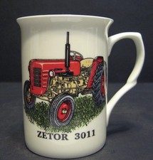 1 Mug ZETOR 3011 TRACTOR Fine Bone China Mug Cup Beaker