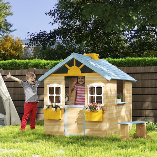 Kids wooden playhouse wendy - kids, playhouse,