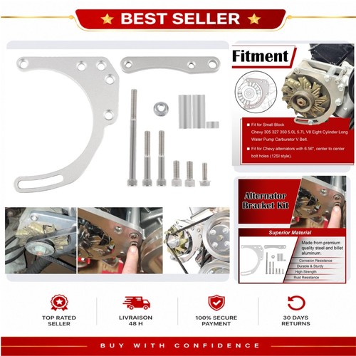 Low mount alternator bracket - mount,