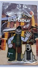 BARBOUR - "Wallace & Gromit" pin badge. Christmas 2025. BRAND NEW AND SEALED. 