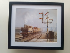 Philip Hawkins Steam Train print 'Bordesley Morning'  Birmingham   FRAMED